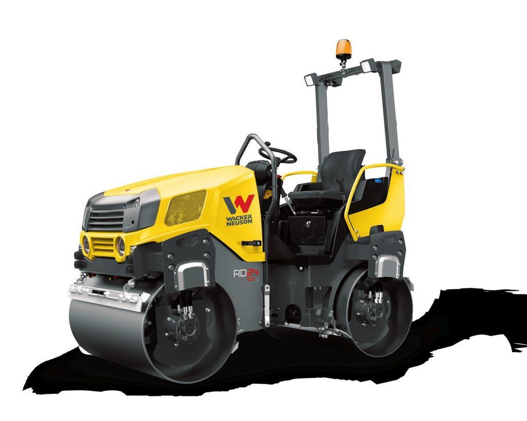 motor fordulatszámmal lehet igazítani Két vibráció fokozattal optimálisan igazítja a tömörítésre kerülő anyaghoz Oszcillálás a meglévő és az új aszfalt közötti tökéletes