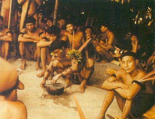 Yanomamo indiánok,