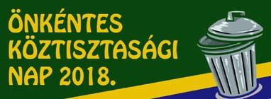 Szeptember 22-én mindenkinek lehetősége lesz tenni a köz tisztaságáért. Fogjunk össze és tisztítsuk meg együtt Dunakeszit a köztisztasági nap alkalmából.