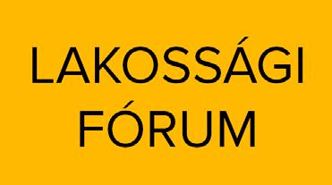 Lakossági fórum a településképi rendelet módosítása ügyében A HÉSZ és a településképi rendelet közötti összhang megteremtése érdekében, az előkerti szabályozás tárgyában a településképi rendelet