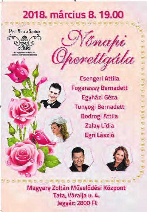 8 Ajánló, hirdetés 2018. február 22. IV. évfolyam, 4.