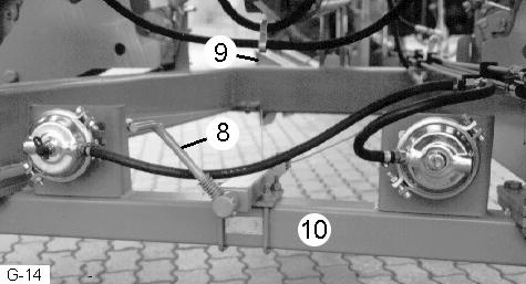 5.2 Leszerelés a traktorról A Gigantot mindig sík, szilárd, sík talajra állítsa le.