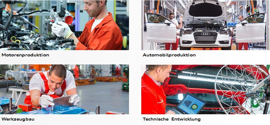 Az Audi Hungaria négy fő területe ma