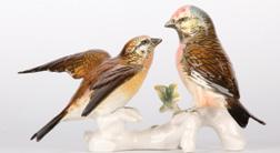 Hümmel, formaszám: 4235 german, with sign between 1935-1949, painted, glazed ceramic, signed: M.J.