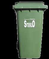 megtisztított műanyag edénykék és poharak tej, kávé, stb. tetrapack csomagolása,.