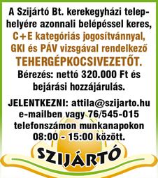 - KECSKEMÉTI konyhára keresünk menükészítésben gyakorlattal rendelkező szakácsot. Időarányos bérezést, illetve egyéb juttatást kínálunk. Márfaker Kft.