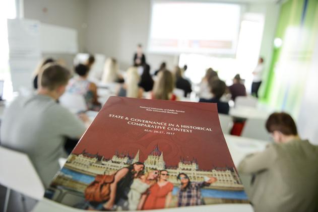 Az egyetem életének fontosabb pillanatai 147 ÁKK és Ruhr-Universität Bochum közös nyári