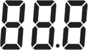 4. HASZNÁLAT ÉS ÜZEMELTETÉS 1. A vezérlő funkciója Fő kijelző terület OFF ON 3 F min 2 Kieg. kijelző terület 1 4 5 1)Gomb funkciója SZ.