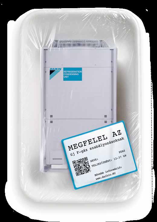 HŰTÉS TAKARÉKOSAN A Daikin hűtési termékek csökkentik a környezetre gyakorolt hatást.