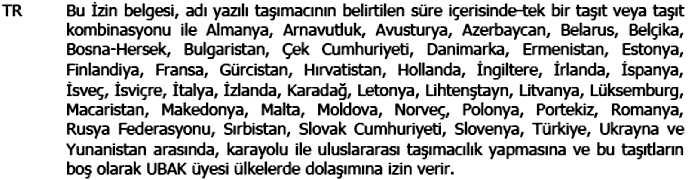 tehergépkocsi pecsét zöld színben EURO V biztonságos