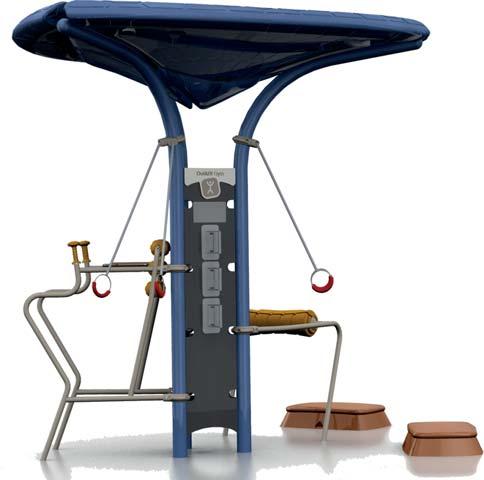 Fitneszállomások Az Husson fitneszállomásai egy sokoldalúan