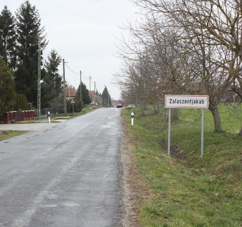 3 BEVEZETÉS 1 Zala megyében található Zalaszentjakab.