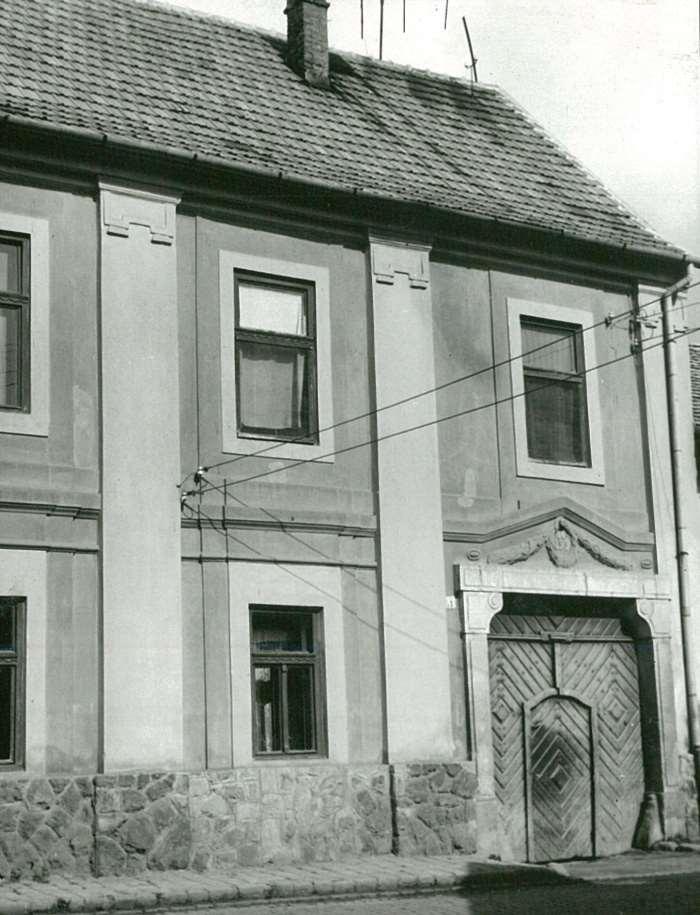 Főhomlokzat, 1955, részlet (MMA, MÉM MDK, Tervtár, ltsz. D 7058) 6.