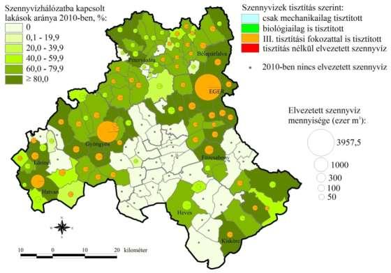 Közüzemi szennyvízgyűjtő-hálózatba bekapcsolt lakások 120 000 100 000 80 000 60 000 40 000 20 000 0 2000 2010 2013 2014 2015 Közüzemi szennyvízgyűjtő-hálózatba bekapcsolt lakás 15.
