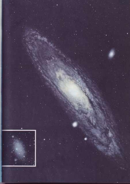 Az Androméda köd, galaxis M31 NGC224 A legismertebb galaxis, az egyetlen, amelyet az északi félgömb lakói minden nehézség nélkül szabad szemmel is