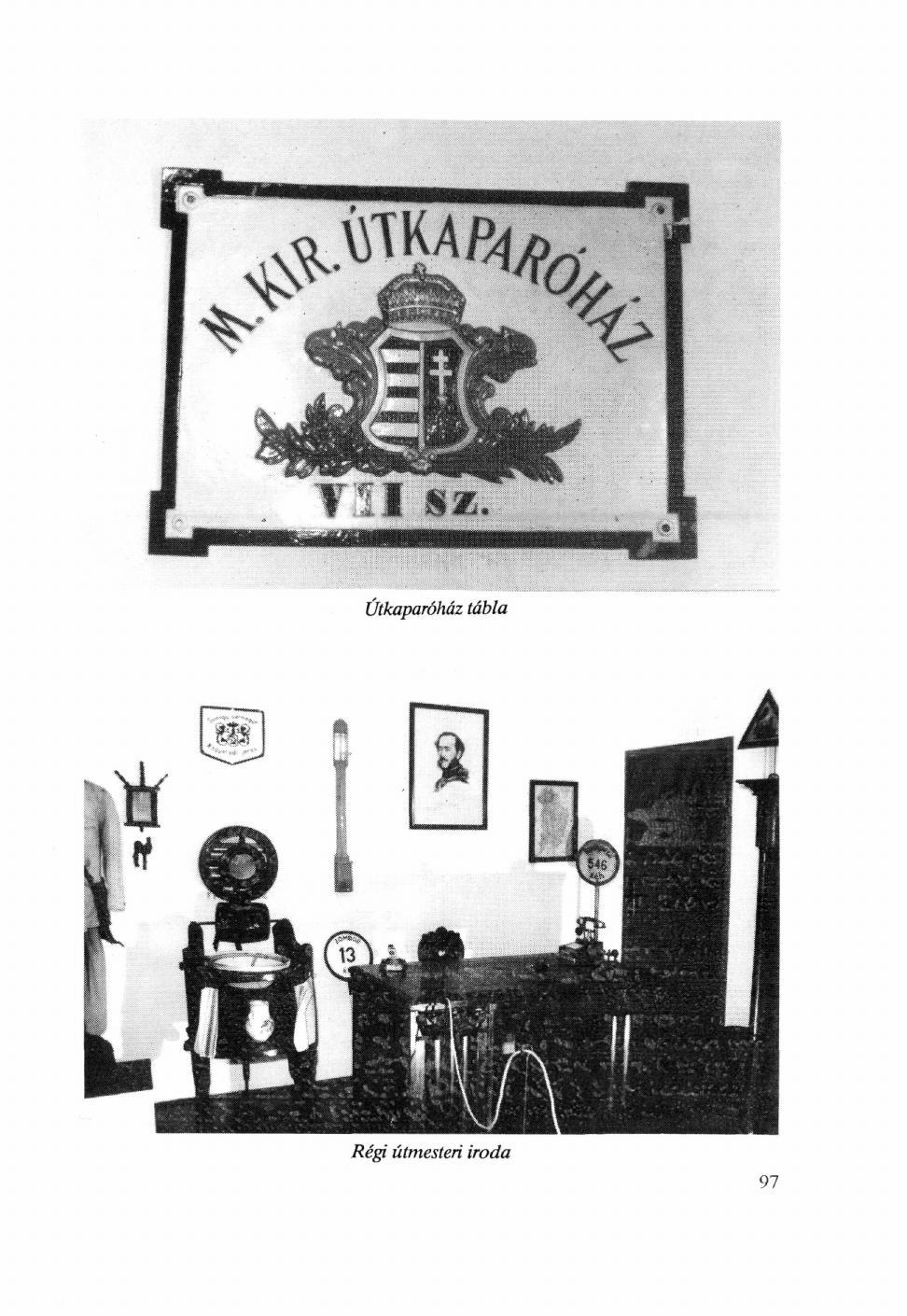 Útkaparóház tábla