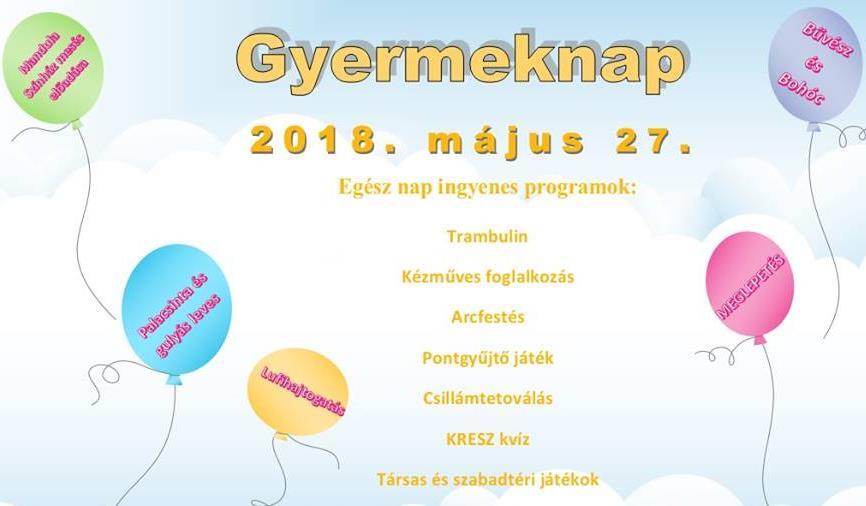 Szabadidő MEGHÍVÓ Magyarcsanád Községi Önkormányzat és a Magyarcsanádért Egyesület 2018.