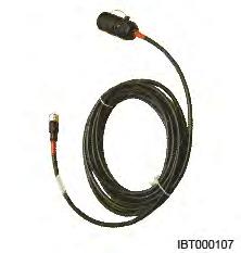 ábra Megjegyzés A terminál és az AUX-joystick csatlakoztatása speciális kábelkészlettel (9) történik, a kábelkészlet a 20 08 676 0 KRONE rendelési sz. alatt rendelhető meg. IBT00007 Pos: 39.4.
