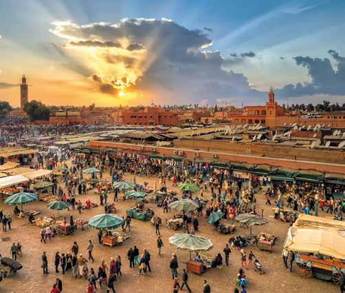 Country Profile A mesebeli marokkói város, Marrakesh elsőre izgalmas a gyakorlatlan turistáknak.