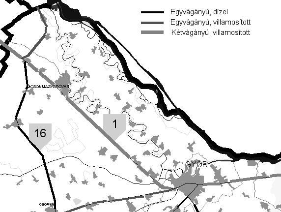 164 A SZIGETKÖZ TÉRSÉG TERÜLETFEJLESZTÉSI KONCEPCIÓJÁNAK AKTUALIZÁLÁSA lések, a másik pedig a természetföldrajzi értelemben meghatározott Szigetköz.