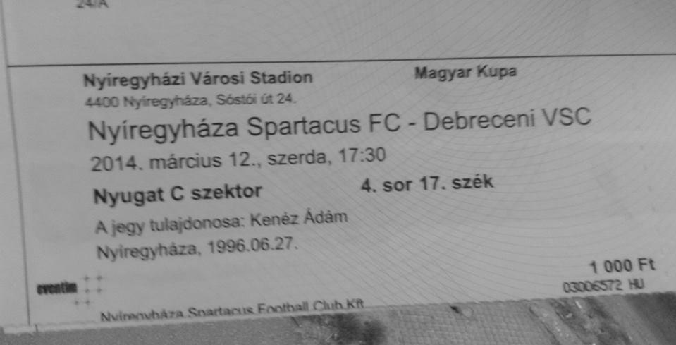 Hajrá Szpari! Nagyszerű őszi idényt zárt, és reméljük, legalább ilyen sikeres tavaszi szezont teljesít majd a Nyíregyháza Spartacus. A klub vezeti az NBII.