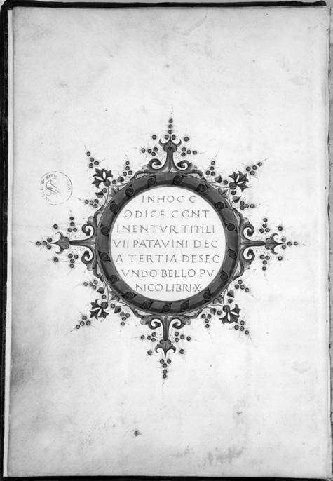 Pócs Dániel 3a. Titus Livius: De secundo bello punico (Ab urbe condita, Decas III) Verona, Biblioteca Capitolare, Cod. Lat. CXXXVI (124), fol. 2v (Fotó: Michele Favalli) 3b.