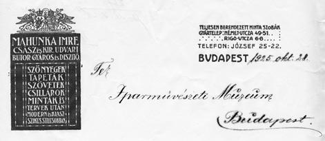 működése új fejezetet nyitott a cég történetében, s nemcsak cégtörténeti, de bútortörténeti szempontból is figyelmet érdemel.