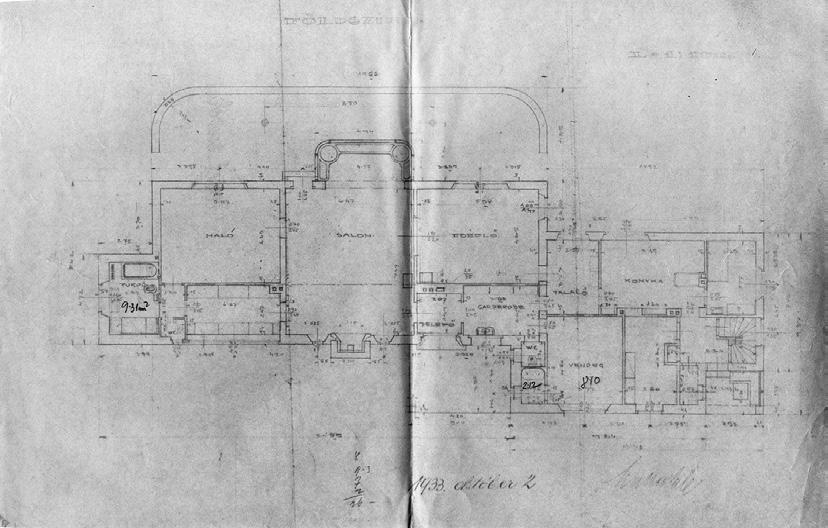 Malustyik Mariann 12. Fritz August Breuhaus: Küttel-villa, 1933 1934; Szombathelyi Építő Rt.