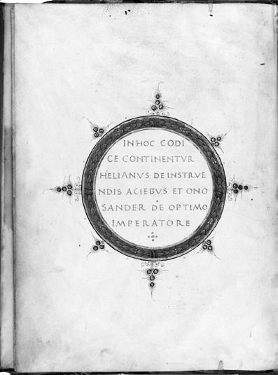 Pócs Dániel 7. Aelianus: De instruendis aciebus.