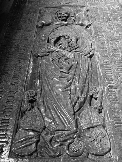 Lővei Pál 7. Wolfgang Lueger prépost ( 1526) sírlapja Bad Reichenhall, Sankt Zeno prépostsági templom (Fotó: Lővei Pál, 2009) 6.