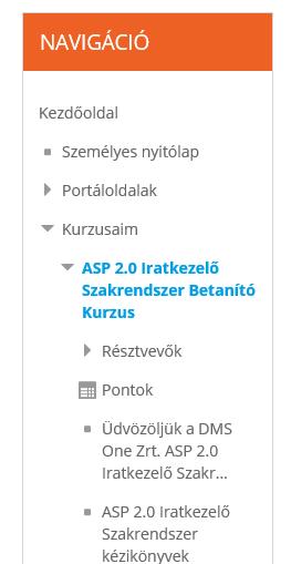 Az egyes menüpontok ugrópontként szolgálnak, azokra kattintva az oldal a kiválasztott tartalomhoz ugrik.