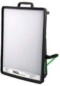 3 267 Forgatható rögzítőhorog 5 W fő LED és 1,5 W kiegészítő LED Erős tartómágnesek RECA LED-es munkalámpa Maxi Lumen Nagy fényerő, egyenletes fényeloszlás, csekély