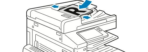 Xerox alkalmazások Használja a dokuüveget az egyoldalas lapokhoz, illetve a kétoldalas automatikus dokuadagolóba be nem tölthető papírokhoz.