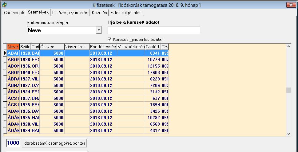 SberBank/CommerzBank MEGJEGYZÉS: Ha ugyanaz a pénzintézet intézi a folyószámlára utalást és a postai kifizetést is, akkor sem lehet összejelölni, átküldeni a pénzintézetnek a kétfajta kifizetés