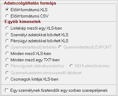 és eközben az egérrel kattintunk néhány csomagon, akkor azoknál a csomagoknál, a sor elején szürke alapon megjelenik egy vagy egy > jel.
