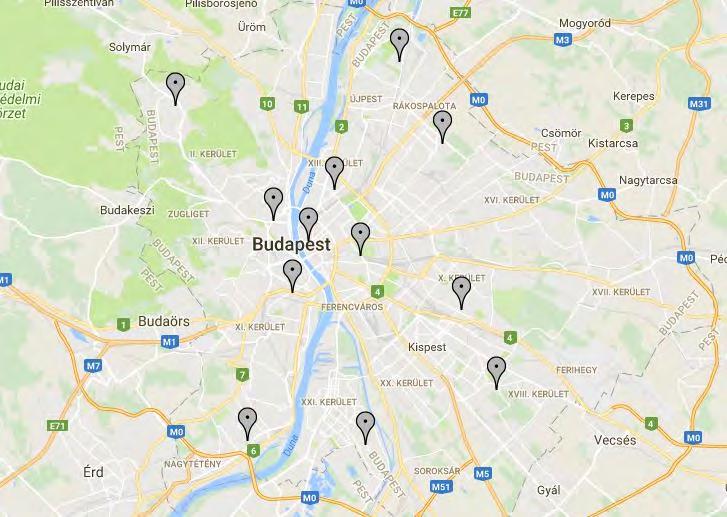 C csoport: azon terület, ahol a légszennyezettség egy vagy több légszennyező anyag tekintetében a légszennyezettségi határérték és a tűréshatár között van.