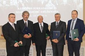 Szakemberek kitüntetése az 56-os forradalom 60. évfordulóján Udvari Zsolt - Lengyel Péter Földművelésügyi Minisztérium, Horgászati és Halgazdálkodási Főosztály Dr.