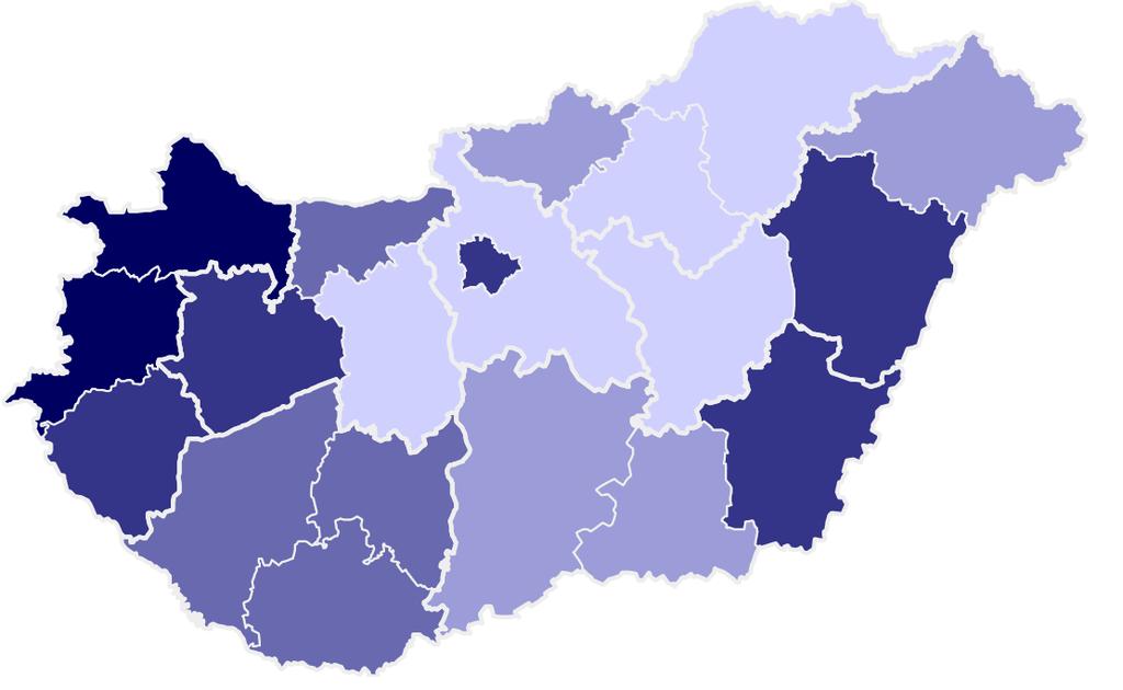 A Központi Statisztika Hivatal szerint a 2011-ben külföldre ingázók száma 27.128 fő volt.