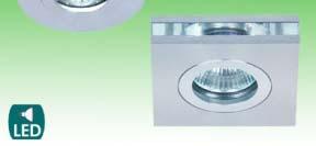..AB/AL LED álmennyezeti spotlámpa Álmennyezeti, billenthető alumínium lámpatest, 1x vagy 2x50W GU5,3 fényforráshoz ALU-LED 11105AB/AL, Ø92x30mm *1-10-18-0089 ALU-LED 51205AB/AL, 176x94x30mm