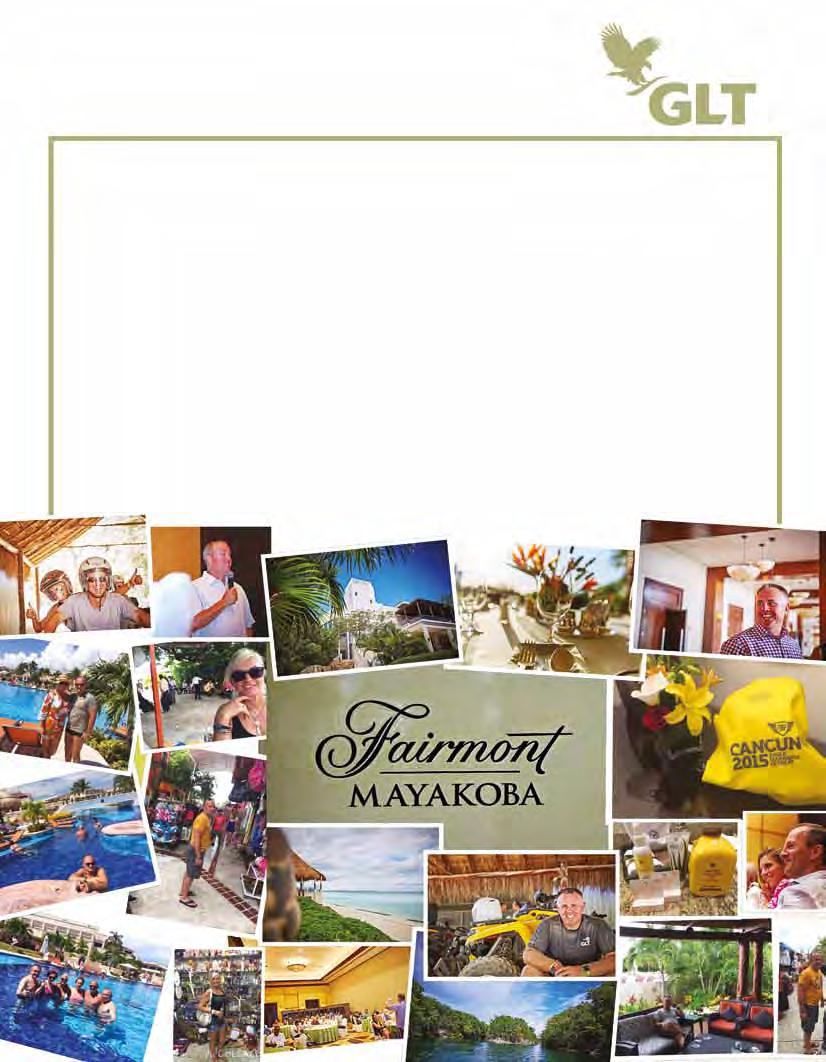 EMR15 Cancun GLT-s szemmel A Global Leadership Team a Forever Living cég azon vezető Forever Üzleti Partnereinek csoportja, akiknek az éves forgalma legalább 7.500 CC.