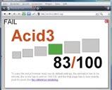 TESZTEK, TECHNOLÓGIÁK Böngészők TÚL NAGY FALAT A MAI BÖNGÉSZŐKNEK Az Acid3 kompatibilitási teszten kizárólag 100 ponttal lehet átmenni méretéhez igazítja.