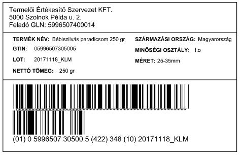 Nyitott kereskedelmi csomagnál a kereskedelmi csomagolás címkézése nem szükséges, ha olyan címkézett fogyasztói egységeket tartalmaz, amelyek kívülről láthatóak.
