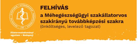 A korszerű, egészséges táplálkozás részét képező méztermelés élelmiszer előállítás felügyeletét és a minőségbiztosítást is megfelelő szinten végezhetik. Szakfelelős: Dr.