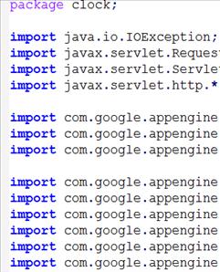 Alkalmazásfejlesztés Google App Engine-re Java-ban - Schubert Tamás A web.xml a clock serveletet a clock.