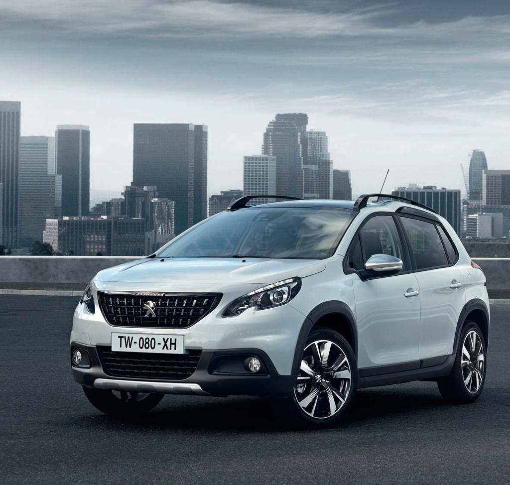 EMELKEDETT STÍLUS A PEUGEOT 2008 nem ismer kompromisszumot a stílus terén, és az Ön stílusának is szabad teret enged.