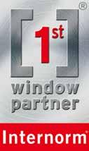 Európa No.1 ablakmárkája [1 st ] window partnerek AKKOR VAGYUNK ELÉGEDETTEK, HA sikerült Önt ELragadtatottá tennünk Az Internorm termékek több mint 1.2 márkakereskedőnknél vásárolhatók meg Európában.
