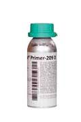 Sika Primer-209 D A Sika Primer-209 D fekete, nedvességre kötő, alacsony viszkozitású alapozó, amely a Sikaflex PUR ragasztóanyagok felhasználásakor a tapadási felület előkezelésére szolgál.