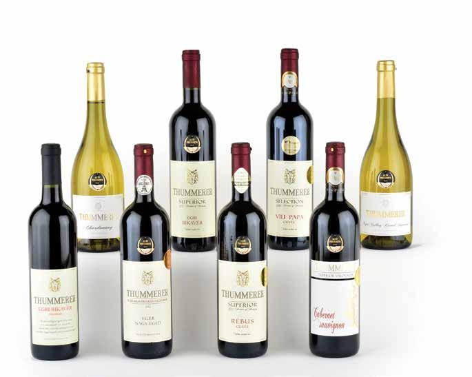 LEGEREDMÉNYESEbb BORÁSZAT Most successful winery BORÁSZAT / Winery NAGY ARANY / Grand Gold ARANY / Gold Ezüst / Silver Thummerer Vilmos 2 4 2 TOP10 LEGEREDMÉNYESEBB BORÁSZAT Top10 most successful