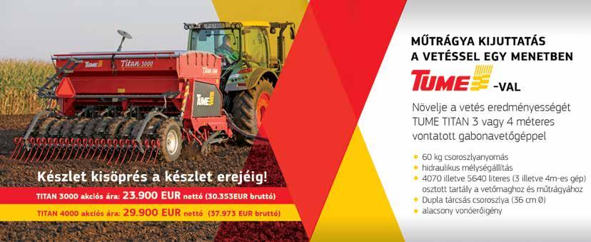 Pronto 4 DC M TÖBB MUNKAMŰVELET EGY MENETBEN Igazodva a modern mezőgazdaság igényeihez a Pronto 4 DC M aprítja, majd elegyengeti a talajt,