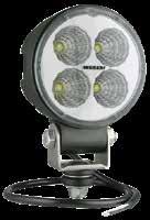 35 12-24V 14,5W 4 LED D87 mm IP67-69K Magasság 125 mm Mini